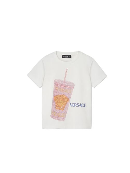 T-shirt, unisex, logata. VERSACE | 1000239 1A057792WD90